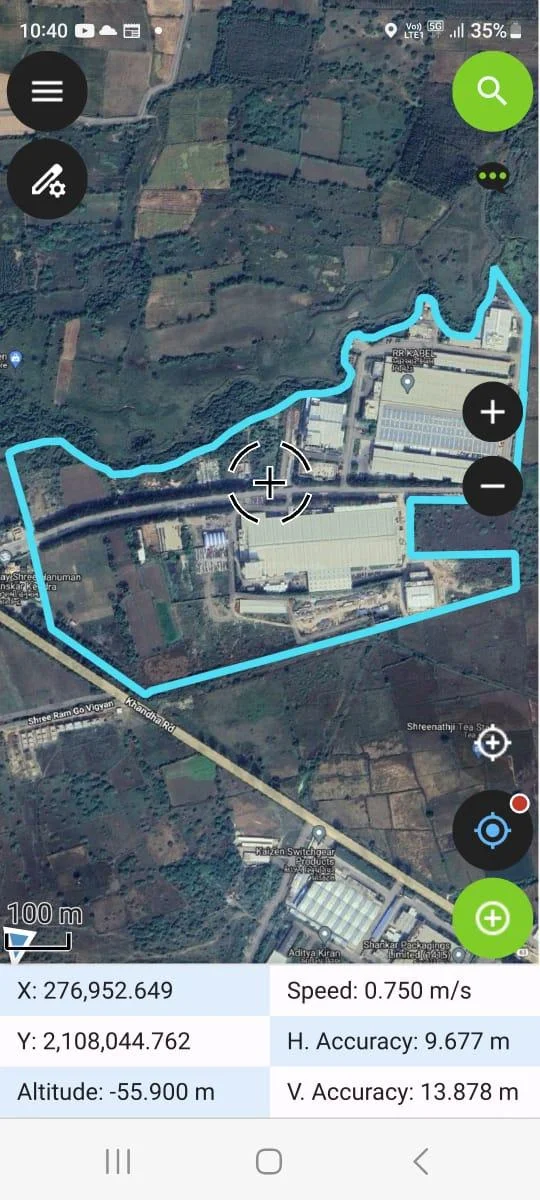 QField application snapshot