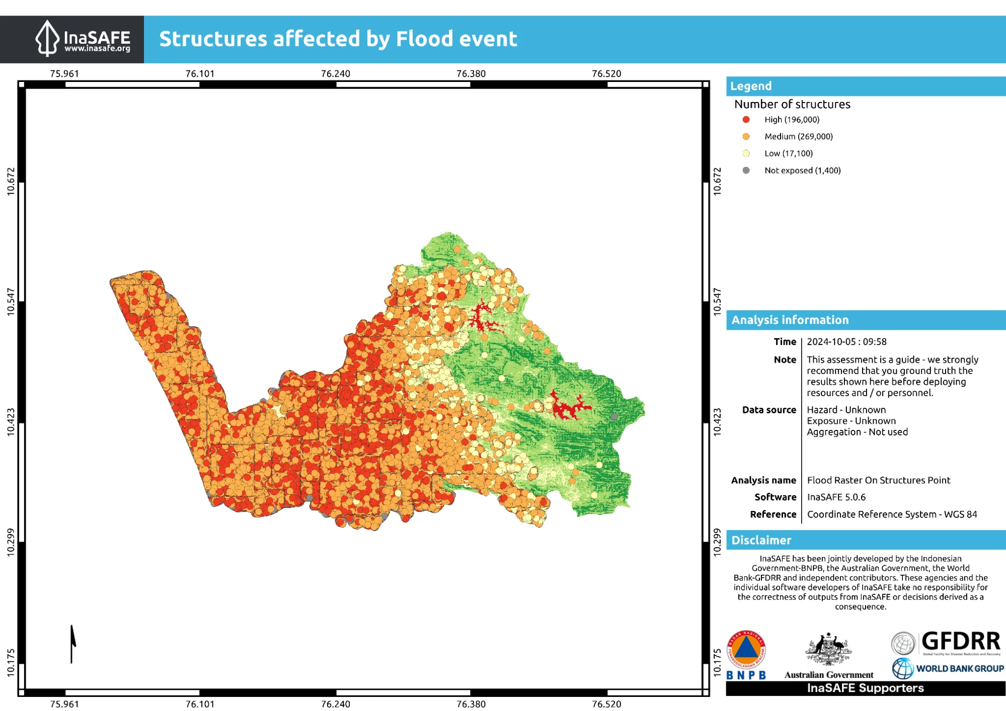 Flood Impact Assessment - Population