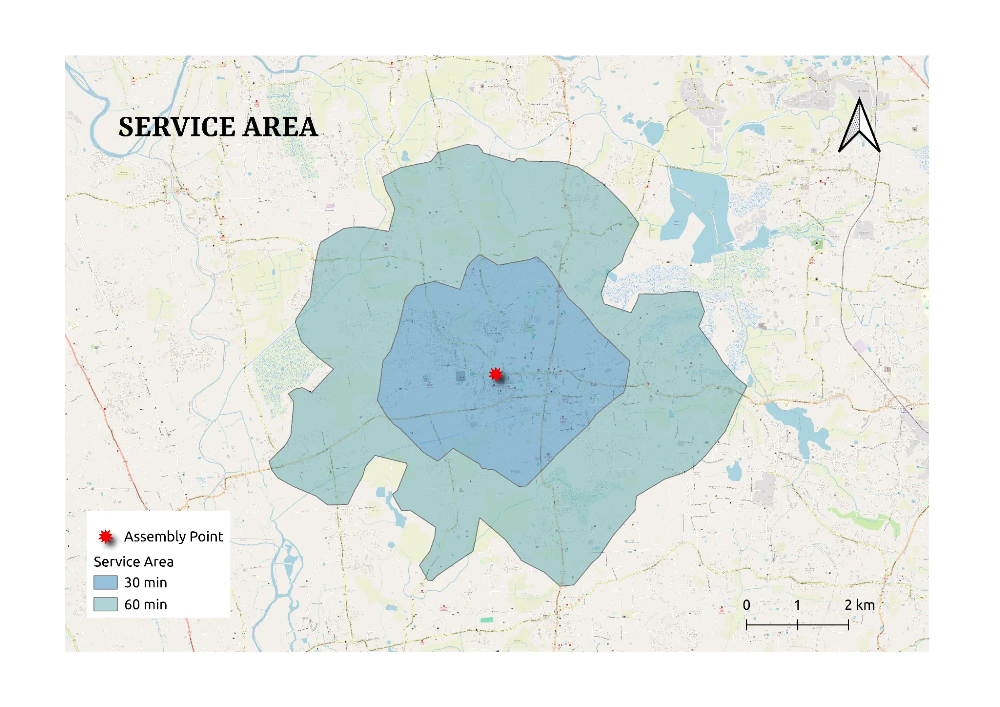 Service Area Analysis
