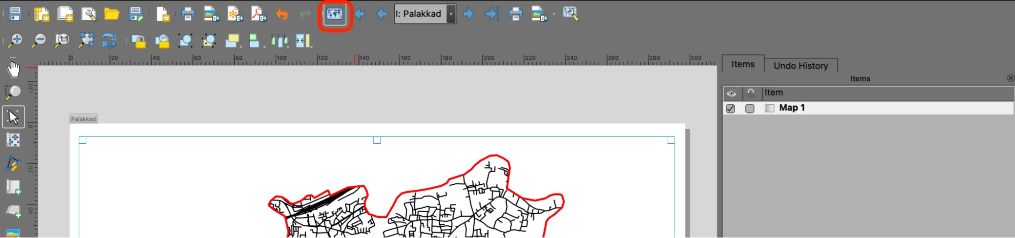 Preview Atlas toolbar with the Preview Atlas icon highlighted